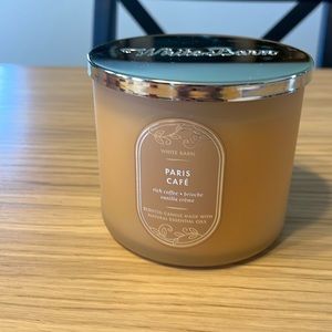 Bath & Body Works 3 Wick Candle. Paris Cafe.